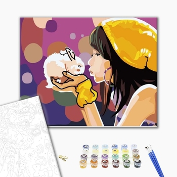 Картина по номерам Люди на картинах - Улюбленець