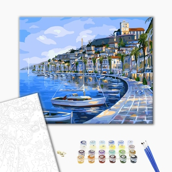 Картина по номерам Природа - Корабельна бухта