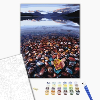 Картина по номерам Пейзажі - Кам'янистий берег