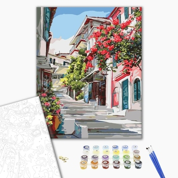 Картина по номерам Пейзажі - Греція