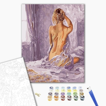 Картина по номерам Люди на картинах - Ранкове пробудження