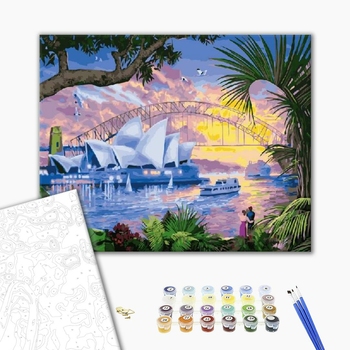 Картина по номерам Города - Оперний театр. Сідней