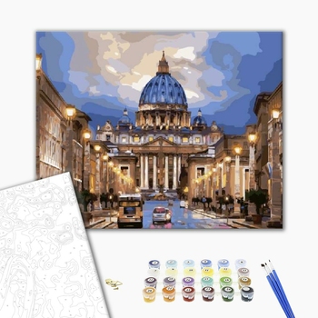 Картина по номерам Города - Розкішній собор Святого Петра