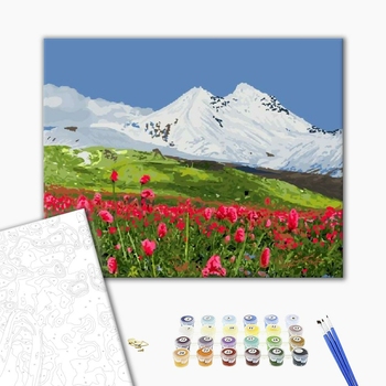 Картина по номерам Пейзажі - Эльбрус