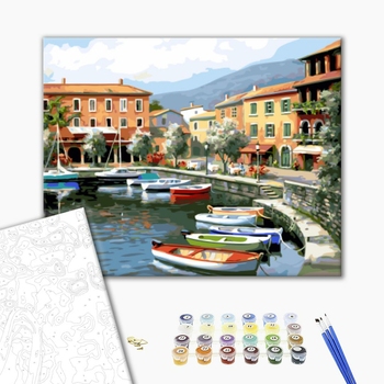 Картина по номерам Природа - Причал