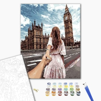 Картина по номерам Авторські колекції - Слідуй за мною Лондон