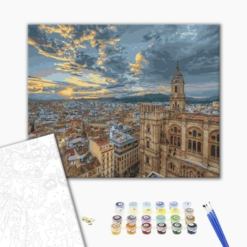 Картина по номерам Пейзажі - Утро в Испании