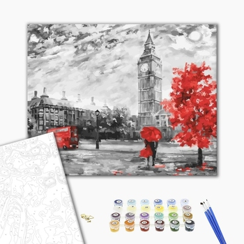 Картина по номерам Города - Осінь в Лондоні