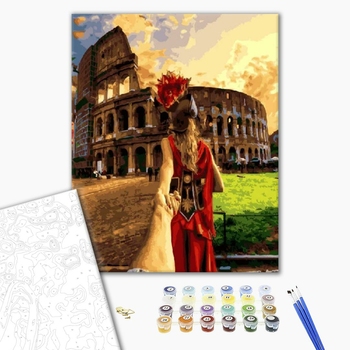 Картина по номерам Авторські колекції - Слідуй за мною. Рим