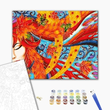 Картина по номерам Люди на картинах - Бабине літо