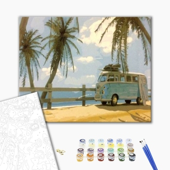 Картина по номерам Природа - Маямі