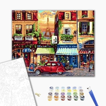 Картина по номерам Города - Під Парижем