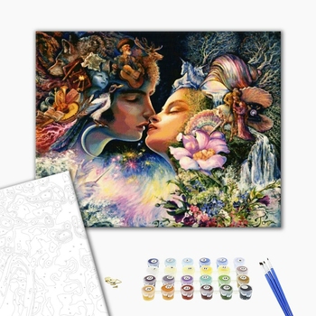 Картина по номерам Пейзажі - Поцелуй природы