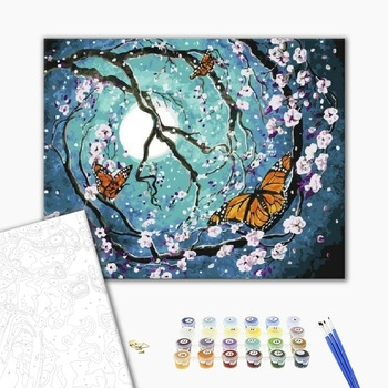 Картина по номерам Пейзажі - Ночь перед весной