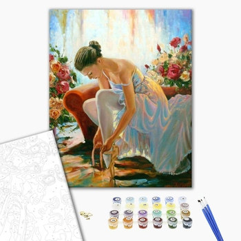 Картина по номерам Люди на картинах - Балерина