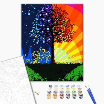 Картина по номерам Пейзажі - Древо природы