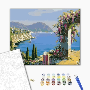 Картина по номерам Природа - Цветущая Арка