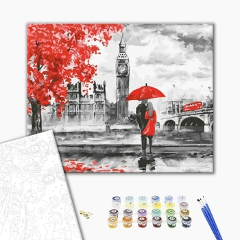 Картина по номерам Романтика - Контрасти Лондона