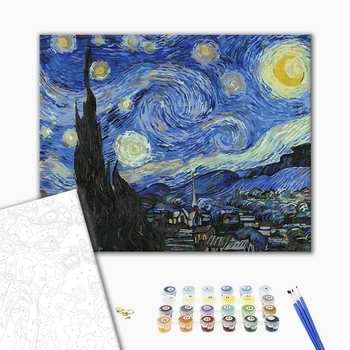 Картина по номерам Репродукції художників - Зоряна ніч
