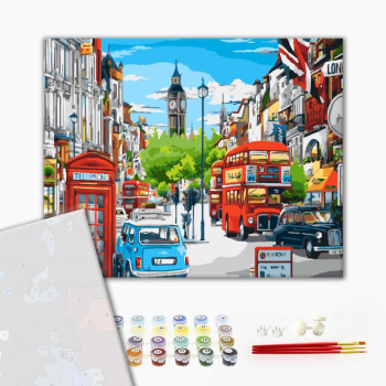 Картина по номерам Преміум картини - Лондонский полдень