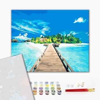 Картина по номерам Преміум картини - Бали