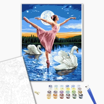Картина по номерам Люди на картинах - Лебединое озеро