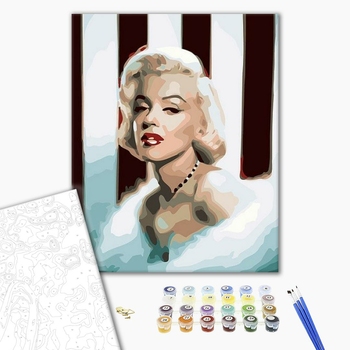Картина по номерам Люди на картинах - Мерлін Монро