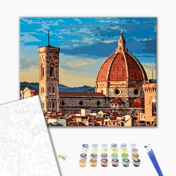 Картина по номерам Города - Собор Санта-Марія дель Фьоре