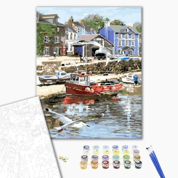 Картина по номерам Природа - Міський причал