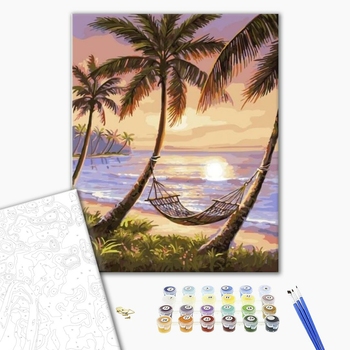 Картина по номерам Природа - Райський куточок