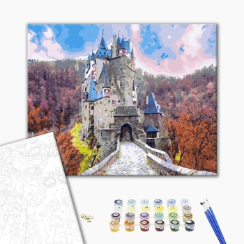 Картина по номерам Пейзажі - Замок Эльц