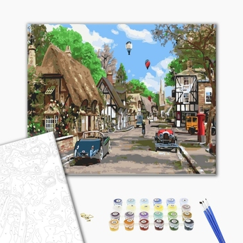 Картина по номерам Города - Міський пейзаж