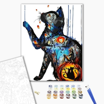 Картина по номерам Тварини, птахи та риби - Фантазия