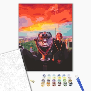 Картина по номерам Авторські колекції - Захід Централ Парк