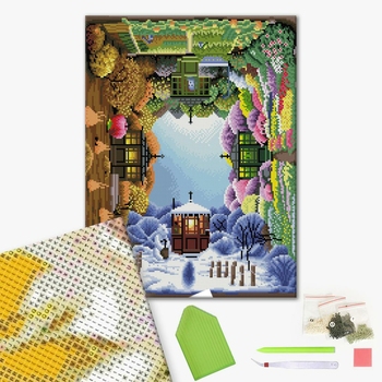 Алмазна мозаїка 40х50 - Времена года