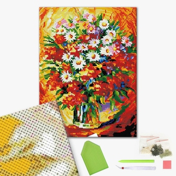 Алмазна мозаїка 40х50 - Красочный Букет