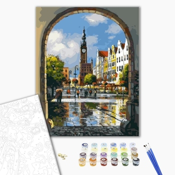 Картина по номерам Города - Міська арка