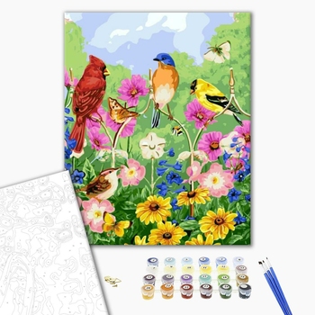 Картина по номерам Тварини, птахи та риби - Летние птицы