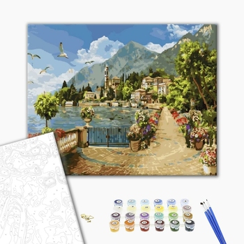 Картина по номерам Пейзажі - Солнечная набережная