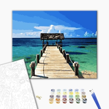 Картина по номерам Природа - Кариби