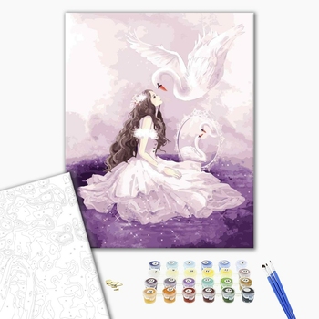 Картина по номерам Люди на картинах - Дотик