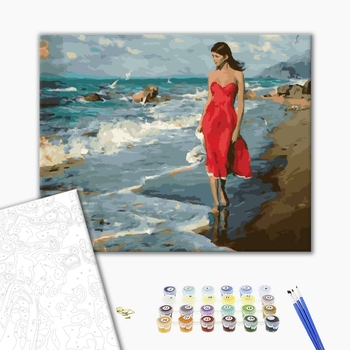 Картина по номерам Люди на картинах - Асоль