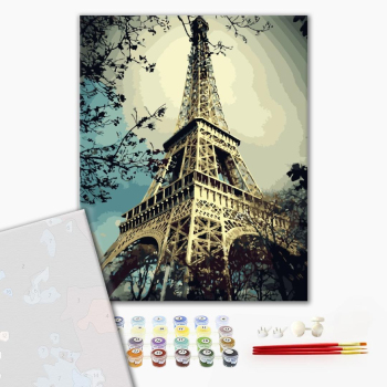 Картина по номерам Преміум картини - Эйфелева башня