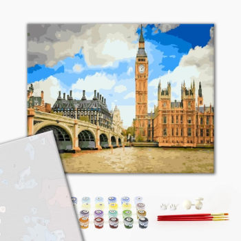 Картина по номерам Преміум картини - Вид на Биг Бен