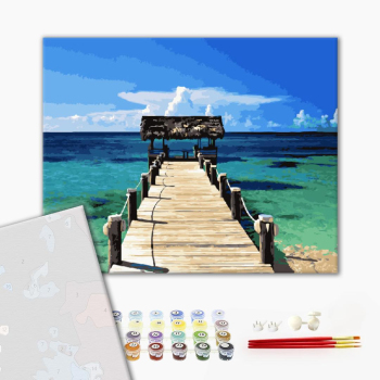 Картина по номерам Преміум картини - Карибы
