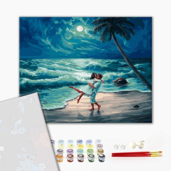 Картина по номерам Преміум картини - На березі океану