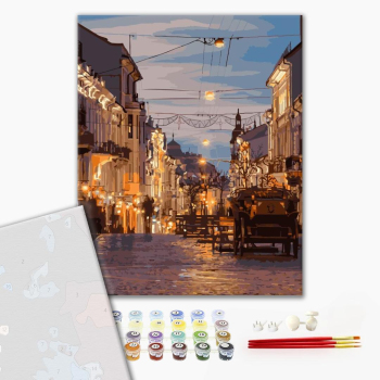 Картина по номерам Преміум картини - Вечірні Чернівці