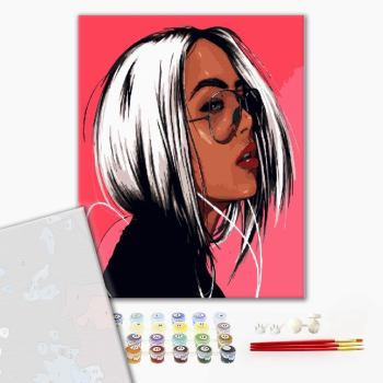 Картина по номерам Преміум картини - Фэшн