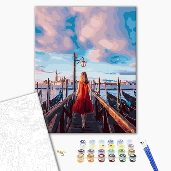 Картина по номерам Авторські колекції - В очікуванні Гондоли