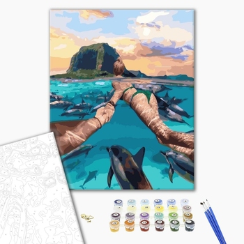 Картина по номерам Авторські колекції - Слідуй за мною. Маврикій